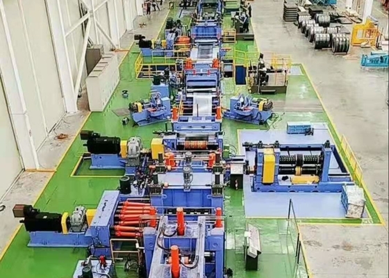 Machine automatique de découpe d'acier à moteur à courant continu de 280 kW à 315 kW pour bobine en acier au carbone