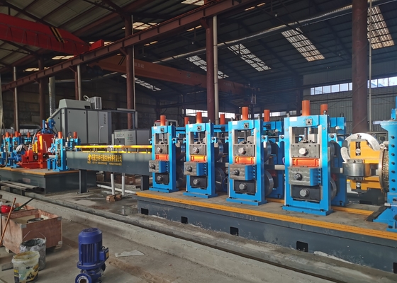 Ligne de production de tuyaux en acier à haute vitesse intérieure 3-8 mm 600 kW 380v/440v