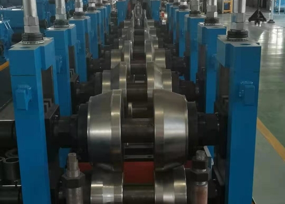 Moulin à tuyaux soudés à haute fréquence de 1,5 à 4,0 mm d'épaisseur ronde 33,78 à 60,3 mm