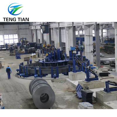 Ligne de production de tuyaux en acier de 8 mm avancée et efficace pour un diamètre de 150 à 254 mm