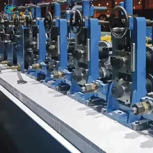 Machine de fraisage de tubes à paroi de 6 mm avec contrôle PLC et rouleaux durcis Cr12