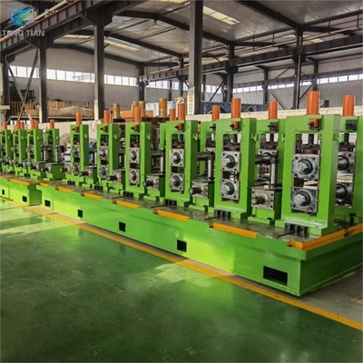 Machine de fabrication de tubes en acier à haut rendement pour HRC CRC GI 0,3-2,0 mm
