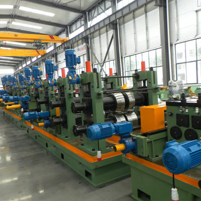 ERW Pipe Mill Welded Pipe Mill with Engine & Motor for Square and Circular Pipes Carbon Steel Welding Pipe Making Machine