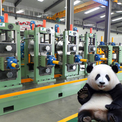 Fraiseuse automatique de tubes en acier au carbone 20-70 m/min 1,5-5,5 mm