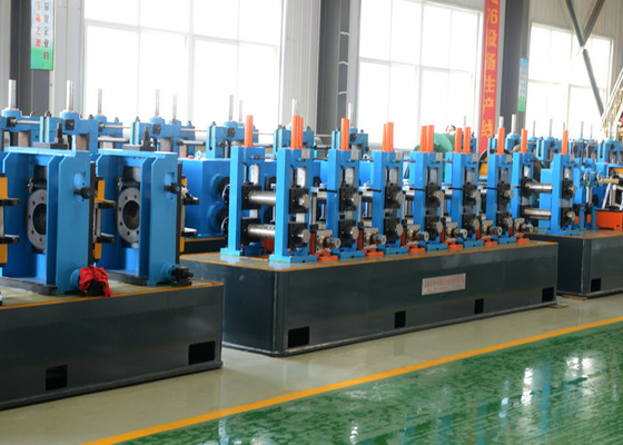 Chaîne de production à grande vitesse de tuyau d'acier pour des tubes de meubles de carbone diamètre de tuyau de 21 - de 63mm