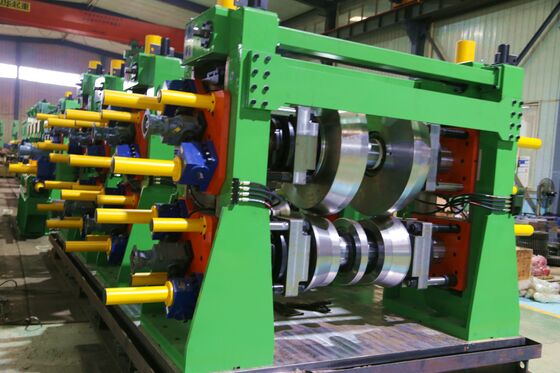 High Frequency Pipe Welding Machine High Precision Directly Forming Tube Mill for 60x60-150x150mm Square Rectangular Pipe 