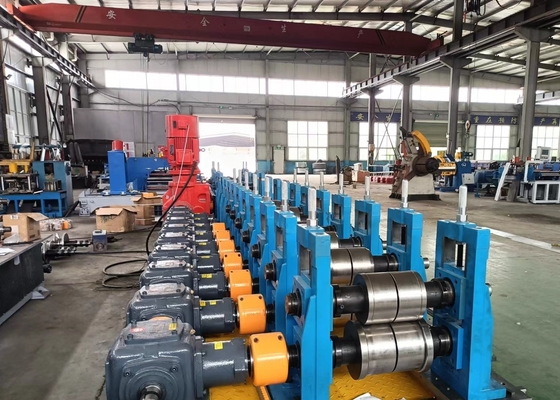Machine de fabrication de tubes en acier à faible investissement pour les infrastructures
